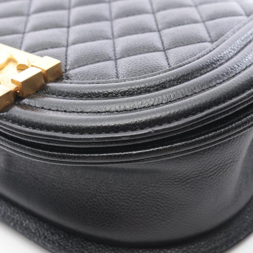 Chanel Boy Shoulder Bag/Handbag, Caviar Leather (Grained Calfskin), Women's, ... - Picture 6 of 9